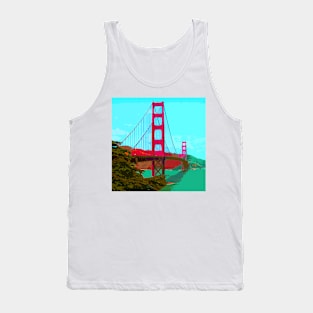 Golden Gate Bridge 001 Tank Top